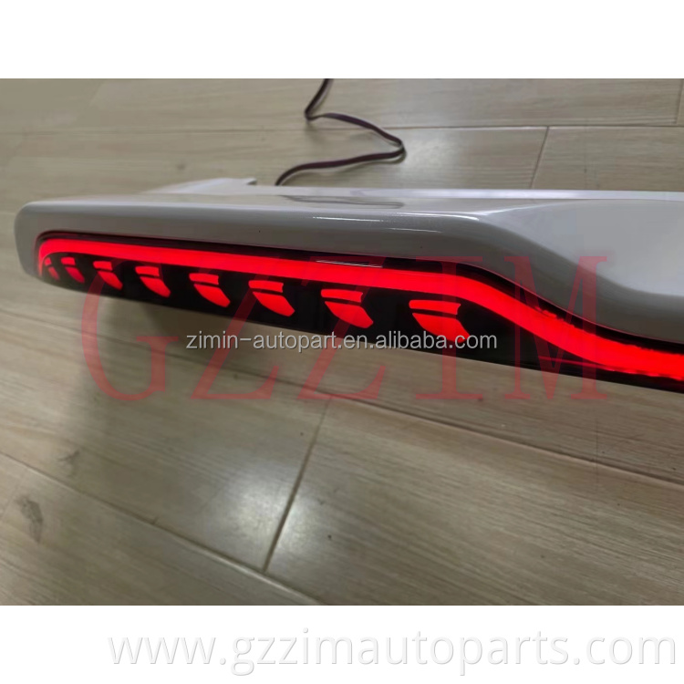 factory sale high quality Spoiler Spoilers Wing With LED brake light For LX570